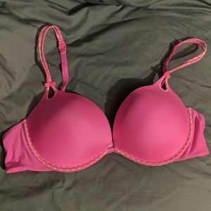 Hot Pink Victoria's Secret Push Up Bra
